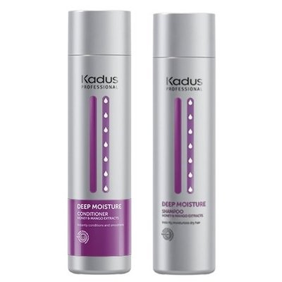 Kadus Shampooing hydratation profonde 250 ml et revitalisant 250 ml FORFAIT VALEUR !