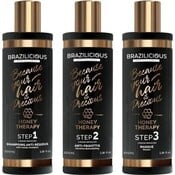 BRAZILICIOUS Honey Therapy Keratin 3 x 100ml