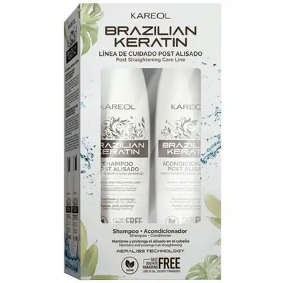 KAREOL Braziliaanse Keratin 300ml Shampoo + 300ml Conditioner