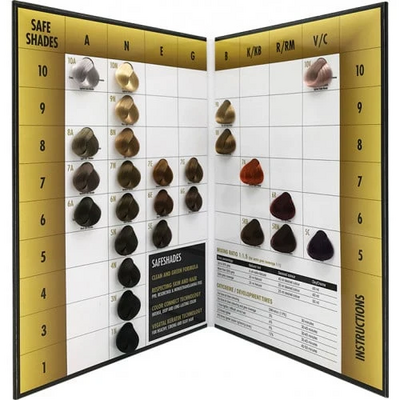 KIS Safeshade Color Chart