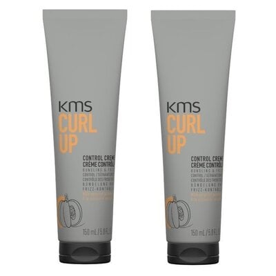 KMS Curl Up Control Creme 2x150ML VOODEELPAKKET!