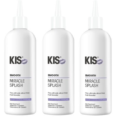 KIS Smooth Miracle Splash, confezione convenienza da 3 x 200 ml!
