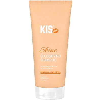 KIS Glossifying Shine Shampoo 300 ml Vegan Shampoo for Shiny, Soft, and Frizz-Free Hair
