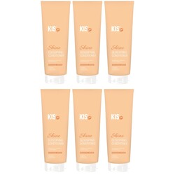 kis Après-shampoing brillance Shine, lot de 6 x 250 ml !
