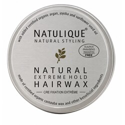 NATULIQUE Cire coiffante naturelle à tenue moyenne - 75 ml