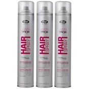 Lisap Laca para el cabello de alta tecnología, fijación fuerte, ¡paquete económico de 3 x 500 ml!