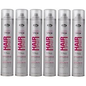 Lisap High Tech Hair Spray Strong, 6x500ml VOORDEELPAKKET!