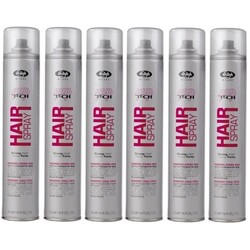 Lisap Lacca per capelli ad alta tecnologia, forte, confezione convenienza da 6 x 500 ml!