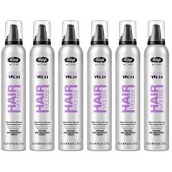 Lisap Mousse volumizzante per capelli ad alta tecnologia, confezione convenienza da 6 x 300 ml!