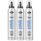 Lisap ¡Gel en espuma para el cabello de alta tecnología, paquete económico de 3 x 300 ml!