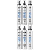 Lisap ¡Gel en espuma para el cabello de alta tecnología, paquete económico de 6 x 300 ml!
