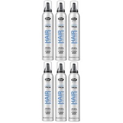 Lisap Mousse gel per capelli ad alta tecnologia, confezione convenienza da 6 x 300 ml!