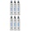 Lisap Gel mousse capillaire haute technologie, lot de 6 x 300 ml !