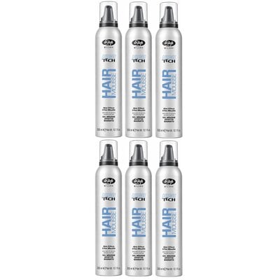 Lisap High Tech Hair Mousse Gel, 6x300ml VOORDEELPAKKET!