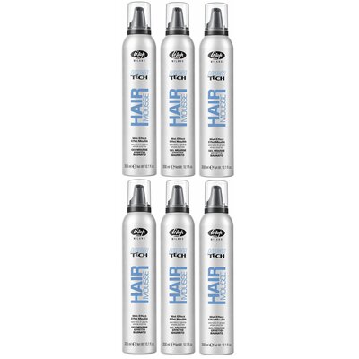 Lisap Mousse gel per capelli ad alta tecnologia, confezione convenienza da 6 x 300 ml!