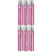 Lisap ¡Paquete económico de laca para el cabello Lisynet One, fijación natural, 6 x 500 ml!
