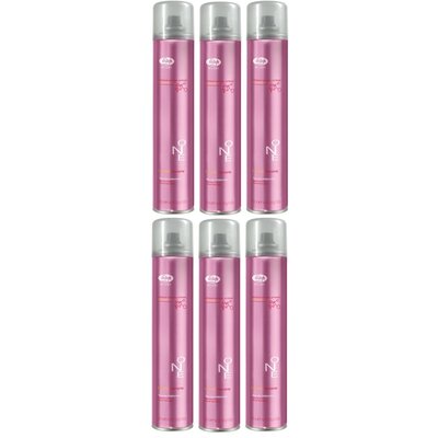 Lisap Lisynet One Lacca per Capelli Tenuta Naturale 6x500ml CONFEZIONE CONVENIENZA!