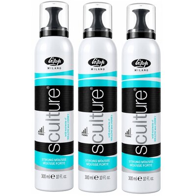 Lisap Mousse Sculture Forte 3x300ml CONFEZIONE CONVENIENZA!
