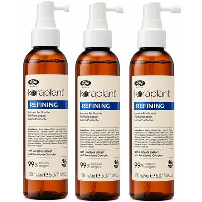 Lisap  Keraplant Refining Lotion  3x150ml VOORDEELPAKKET!