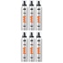 Lisap Mousse per capelli ad alta tecnologia per spazzolatura, confezione convenienza da 6 x 300 ml!