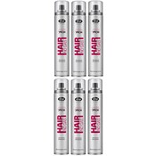 Lisap Laca para el cabello de alta tecnología, sin gas, de fijación fuerte, ¡paquete económico de 6 x 300 ml!