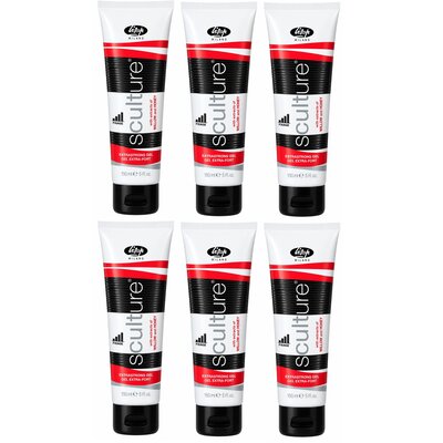 Lisap Sculture Extra Starkes Gel, 6 x 150 ml Vorteilspackung!