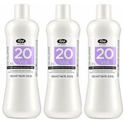 Lisap DEVELOPER 20 VOL. - 6% Creamy Hydrogen, 3x1000 ml VALUE PACK!