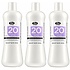 Lisap DEVELOPER 20 VOL. - 6% Creamy Hydrogen, 3x1000 ml VALUE PACK!