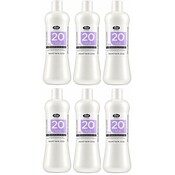 Lisap DÉVELOPPEUR 20 VOL. - 6% Hydrogène crémeux, PACK ÉCONOMIQUE 6x1000 ml !