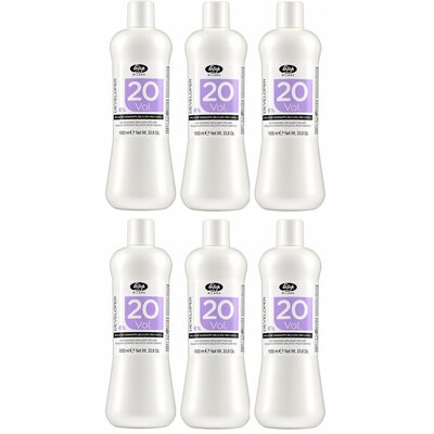 Lisap DÉVELOPPEUR 20 VOL. - 6% Hydrogène crémeux, PACK ÉCONOMIQUE 6x1000 ml !