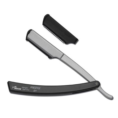 Jaguar Maquinilla de afeitar Jaguar R1 Neck Razor: Maquinilla de afeitar profesional para peluqueros y barberos