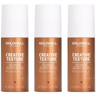 Goldwell Roughman 3 x 100 ml, ¡PAQUETE AHORRO!