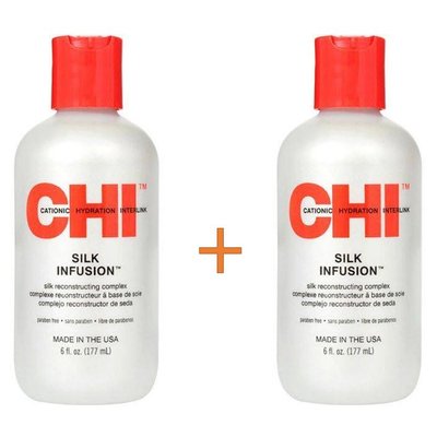 CHI Infusión de seda, ¡PAQUETE AHORRO de 2 X 177 ml!