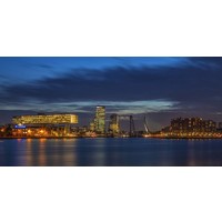 Rotterdam vanaf Maasboulevard