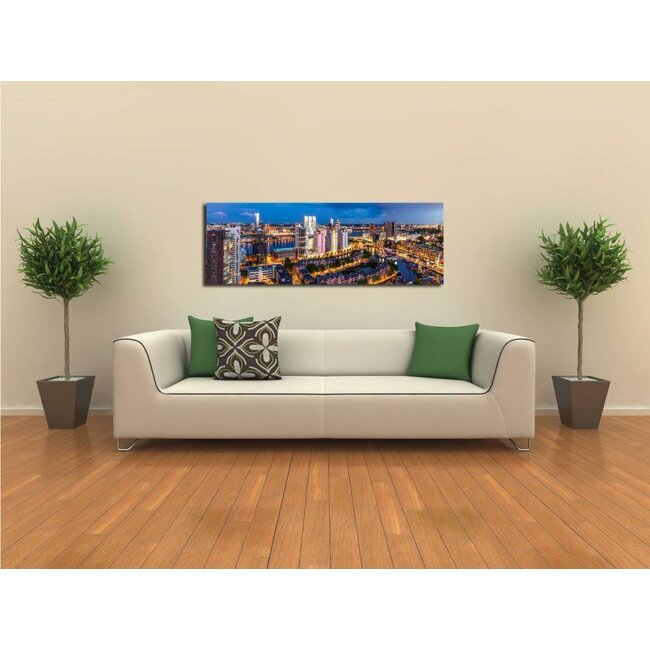 Stadszicht Rotterdam Skyline