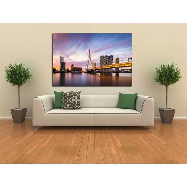 Rotterdam Strokes of Sunlight | Rotterdam skyline