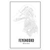 Wijck Feyenoord | Rotterdam | Poster 30 x 40 cm