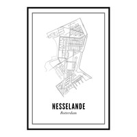 Nesselande | Rotterdam | A4 Poster