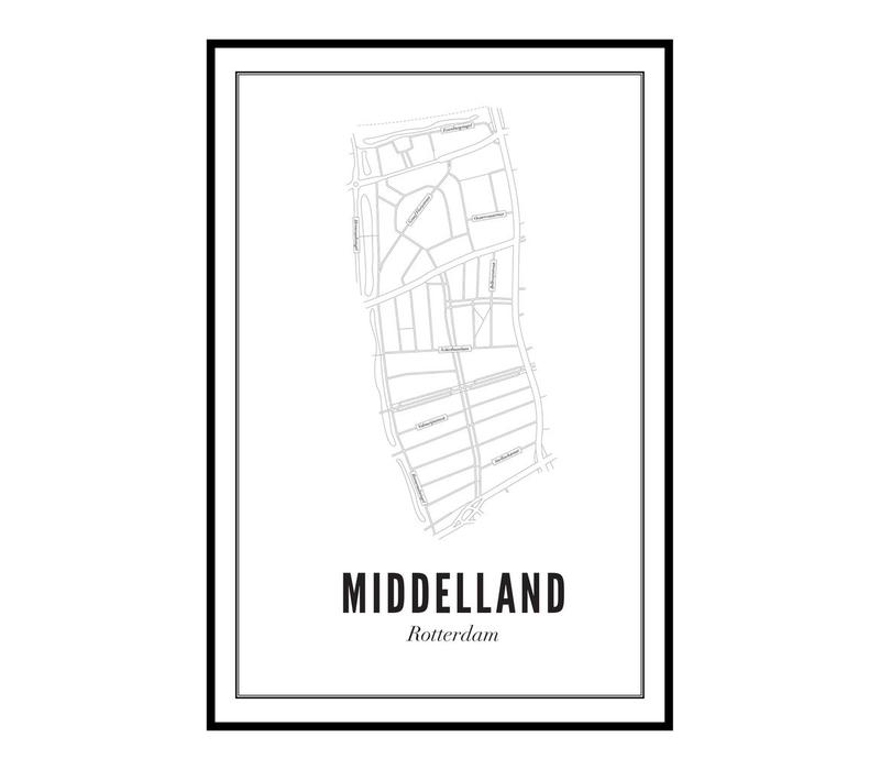 Poster A4 - Middelland