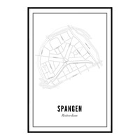 Spangen | Rotterdam | A4 Poster