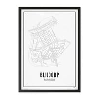 Blijdorp | Rotterdam | A4 Poster