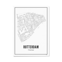 Rotterdam Centrum | A4 Poster