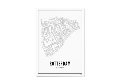 Wijck Rotterdam Centrum | A4 Poster