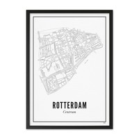 Rotterdam Centrum | A4 Poster