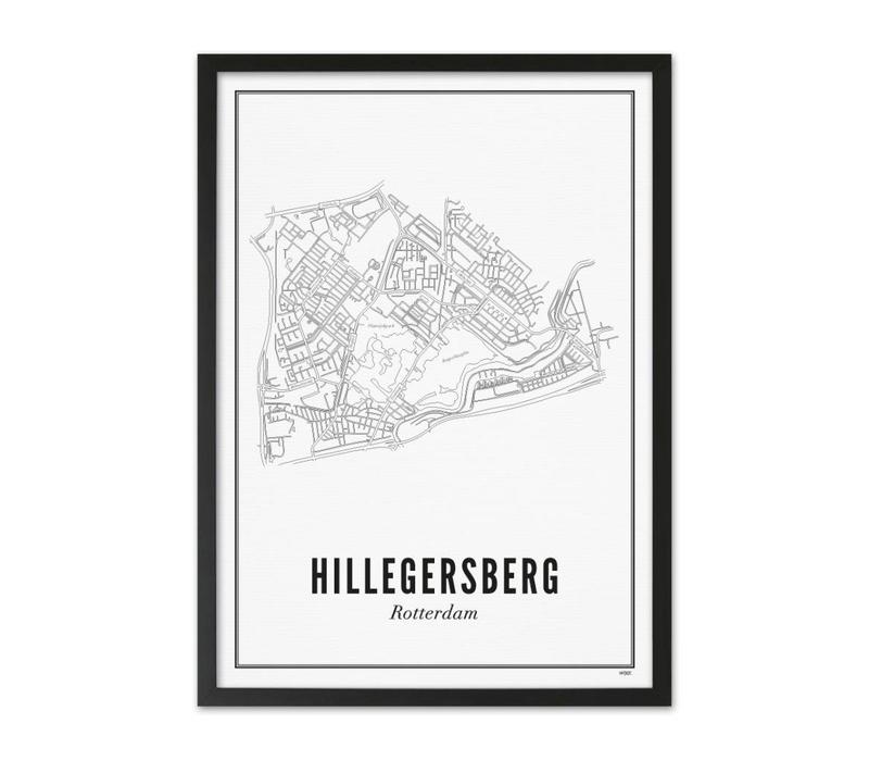 Hillegersberg | Rotterdam | A4 Poster