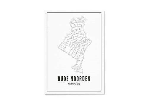 Wijck Oude Noorden | Rotterdam | A4 Poster