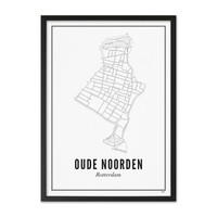 Oude Noorden | Rotterdam | A4 Poster