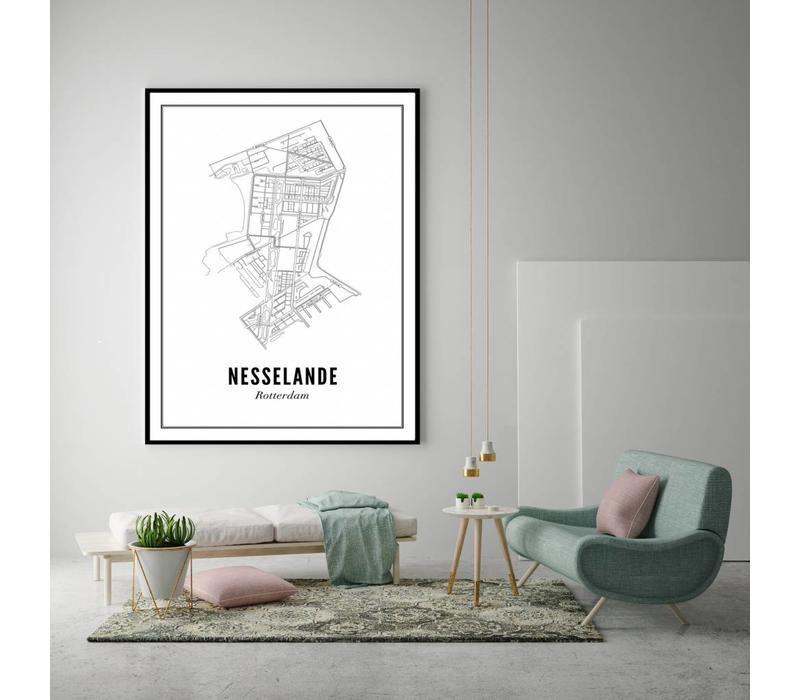 Nesselande | Rotterdam | A4 Poster