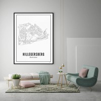 Hillegersberg | Rotterdam | A4 Poster