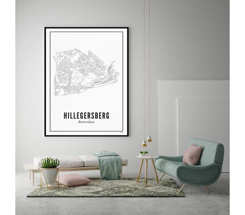 Hillegersberg | Rotterdam | A4 Poster